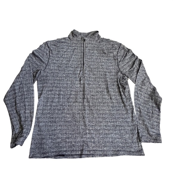 lululemon Other - Lululemon Surge Warm 1/2 Zip Pullover Heathered Black LM3BJ8S Men's Large